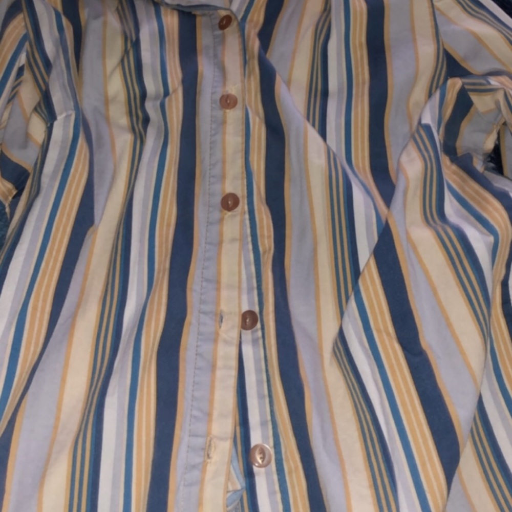 Vintage 1004 Button Down Long Sleeve Top